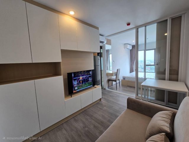 ให้เช่า คอนโดรีเจ้นท์โฮม วุฒากาศ ห้องมินิมอล วิวสวย พร้อมอยู่ ตึก ชั้น 21 ขนาด 26 ตร.ม. ทิศใต้ ลมดี ไม่ร้อน