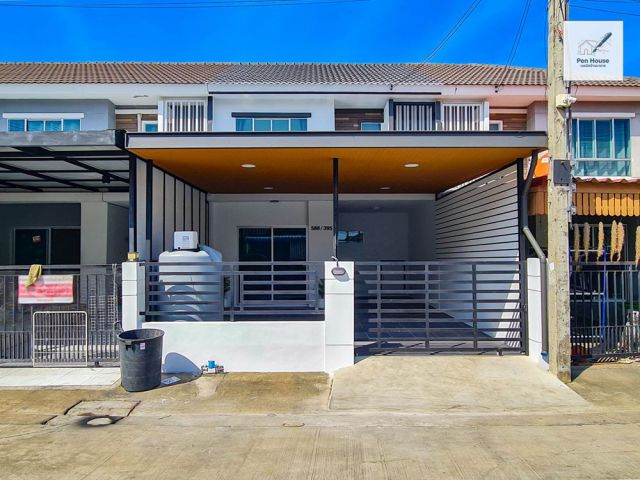 ขาย ทาวน์เฮ้าส์ 2ชั้น 3ห้องนอน โครงการพฤกษา ย่านหทัยราษฎร์ มบ.พฤกษาวิลล์ ถ.สุเหร่าคลองหนึ่ง13 มีรปภ.24ชั่วโมง รีโนเวทใหม