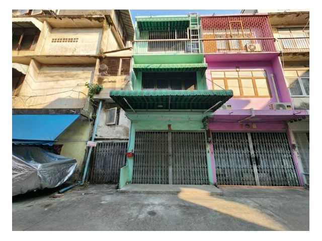 อาคารพาณิชย์ให้เช่า 3 ชั้น ซอยพญานาค ใกล้ 7-11 ใกล้ BTS ราชเทวี