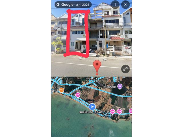 ขายบ้าน พร้อมเข้าอยู่ได้เลย ติดถนน เห็นวิวทะล บรรยากาศดี