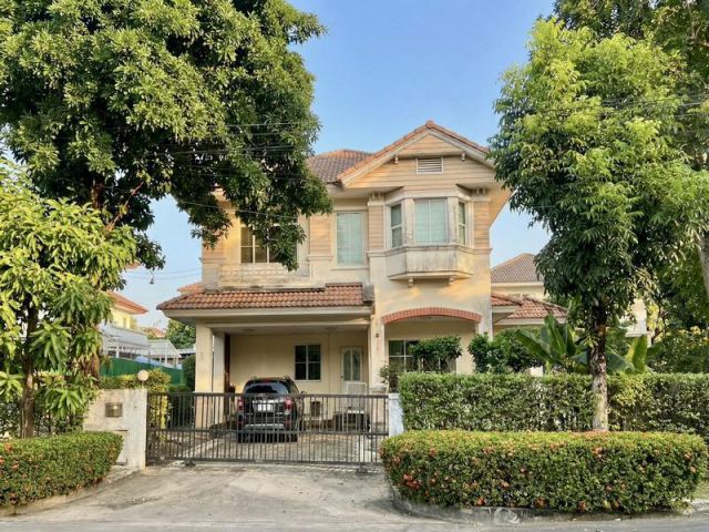 บ้านสวนที่ดินใหญ่ เหมาะรีโนเวท ขายบ้านเดี่ยวชัยพฤกษ์ 2 - สุวินทวง