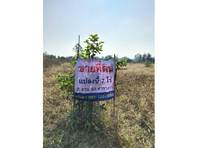 ขายที่ดินเปล่า นิคม304 ปราจีนบุรี