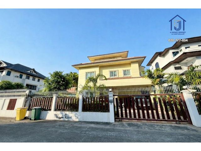 ขายบ้านเดี่ยว 3 ชั้น พร้อมที่ดิน 388 ตารางวา หมู่บ้านประชาชื่น เพลส ถนนประชาชื่น ใกล้รถไฟฟ้าสายสีชมพู