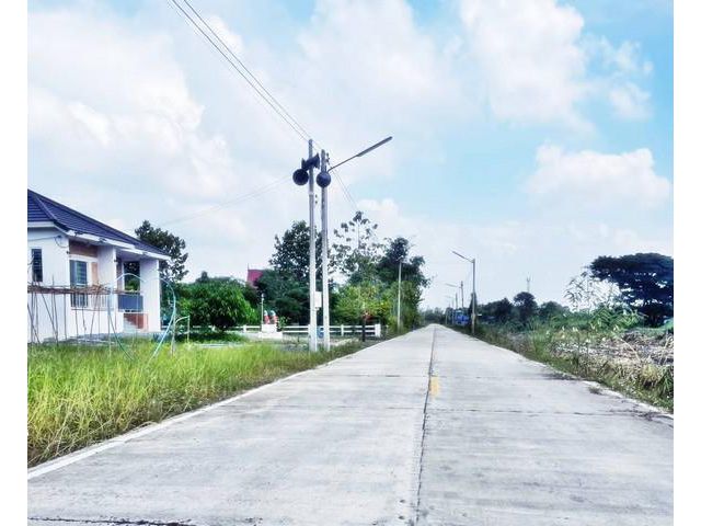 T.o86-3ol-6l6l  ที่ดินติดคอนกรีต100ตรว.3.4แสน฿ไฟ3เฟส ค11หนองเสือ