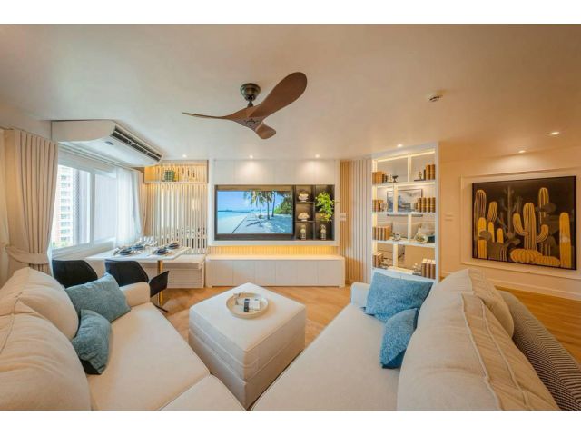 ให้เช่า Fortune Condo Town คอนโดห้องใหญ่ ตกแต่งหรู พร้อมเข้าอยู่