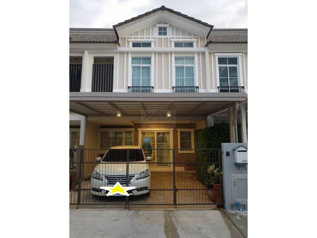 ให้เช่าทาวน์โฮม 2 ชั้น 130 ตร.ม. 3 ห้องนอน อินดี้ 2 บางนา - รามคำ