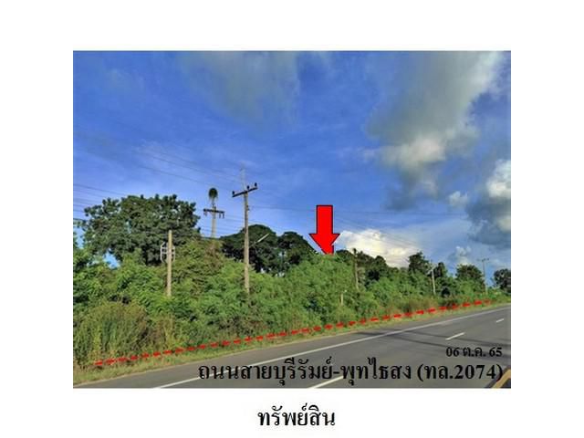 ขายที่ดินว่างเปล่า ต.ถลุงเหล็ก อำเภอ เมืองบุรีรัมย์ จังหวัด บุรีร