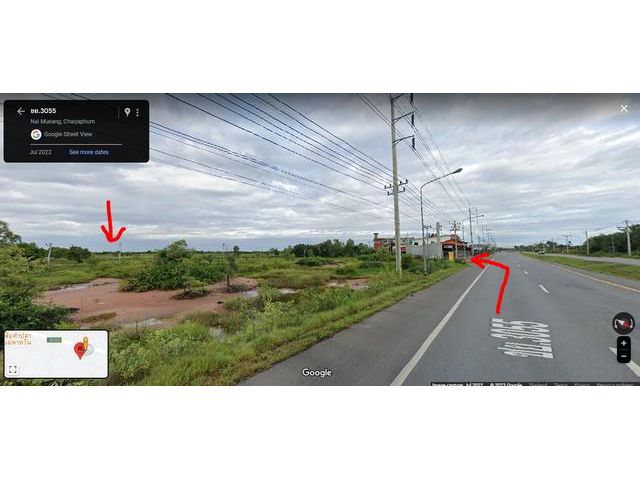 ที่ดินนาเกือบ5ไร่ 6.5ล.บายพาสขี้เหล็กใหญ่ ต.ในเมือง เมืองชัยภูมิ