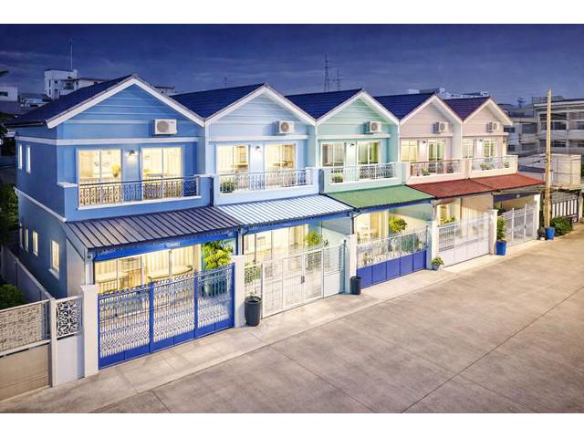 Makro กำนันแม้น24-32 ทาวน์เฮ้าส์ 2 ชั้น 2 นอน Big C กัลปพฤกษ์ 2.
