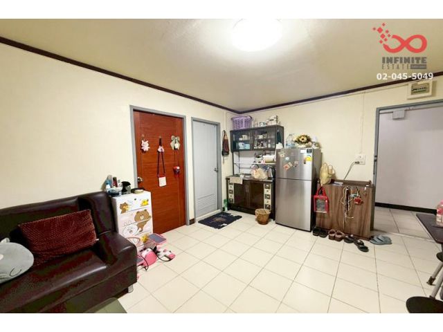 ขายคอนโด อัสสกาญจน์เพลส ทวินคอนโด ใกล้ MRT ลำสาลี ชั้น2 29.73 ตรม.