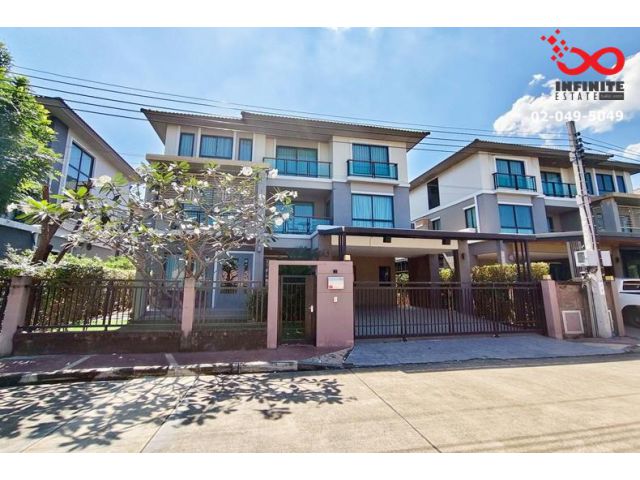 ขายและให้เช่าบ้านเดี่ยว 3ชั้น 58ตรว.หมู่บ้านภัสสร สรงประภา ดอนเมือง