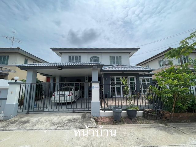ขายบ้านเดี่ยวหมู่บ้านชัยพฤกษ์  วัดลาดปลาดุก  ตกแต่งพร้อมอยู่