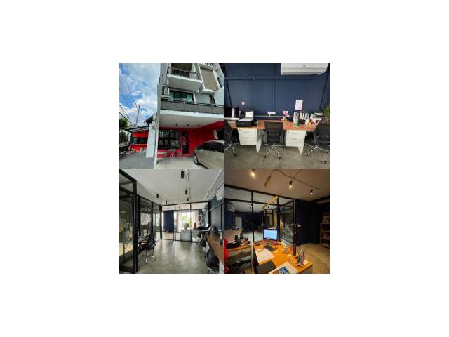 เช่า โฮมออฟฟิศ 4 ชั้น อารียา แมนดารีนา สุขุมวิท 77 ด้านหน้าโครงการ ติดถนนใหญ่อ่อนนุช (ใกล้ซอยอ่อนนุช 39) สามารถจดทะเบียน