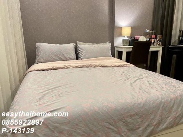 P-143139 คอนโดแต่งหรู เอส วัน พระราม 9 ใกล้ MRT Line Id: @easythaihome 085-592-2897