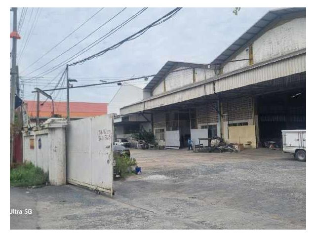 F295 ให้เช่าโรงงานโกดังพร้อมเครน ย่านบางพลี ขนาด 540 และ 1,080ตรม. ซอยที่ดินไทย บางพลี สมุทรปราการ