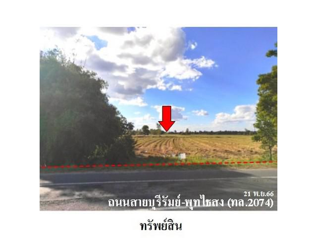 ขายที่ดินว่างเปล่า ต.บ้านจาน อ.พุทไธสง จ.บุรีรัมย์