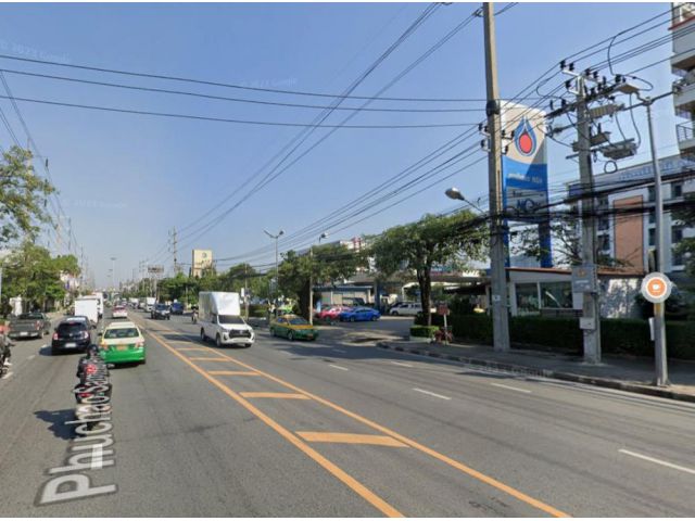 PK872ให้เช่าที่ดินเปล่าหน้ากว้าง 40เมตร ติดถนนปู่เจ้า และ 7-11 500ม จากBTS สำโรง
