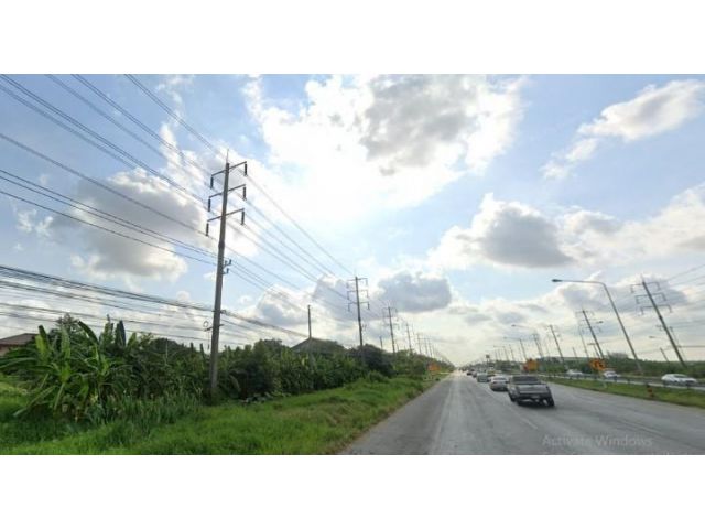 ที่ดินติดถนนใหญ่สุวินทวงศ์ ที่ดินหนองจอก 8 ไร่ ฝั่งขาออก ใกล้ถนนฉลองกรุง ถนนเชื่อมสัมพันธ์ นิคมลาดกระบัง