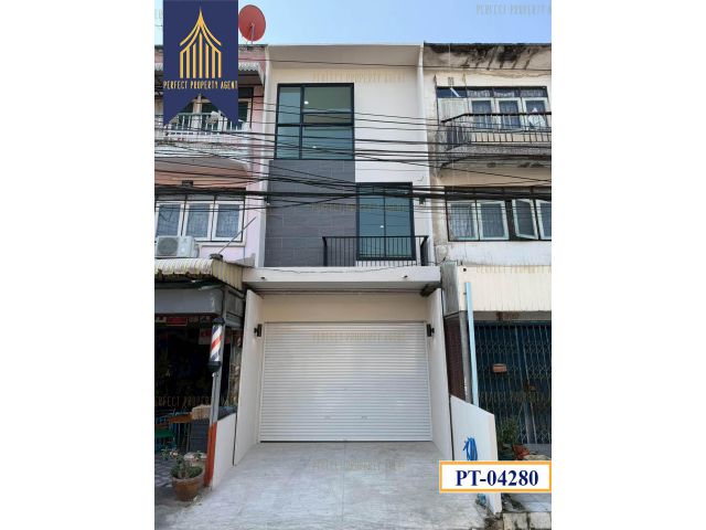 ขาย ตึกแถวริมถนน นนทบุรี ตรงข้ามกองสลาก สนามบินน้ำ ทำเลดี ค้าขายได้