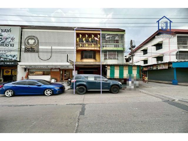 ขายอาคารพาณิชย์ 3ชั้น ถนนนวนคร1 ซอยไทยธานี ใกล้นิคมอุตสาหกรรมนวนคร