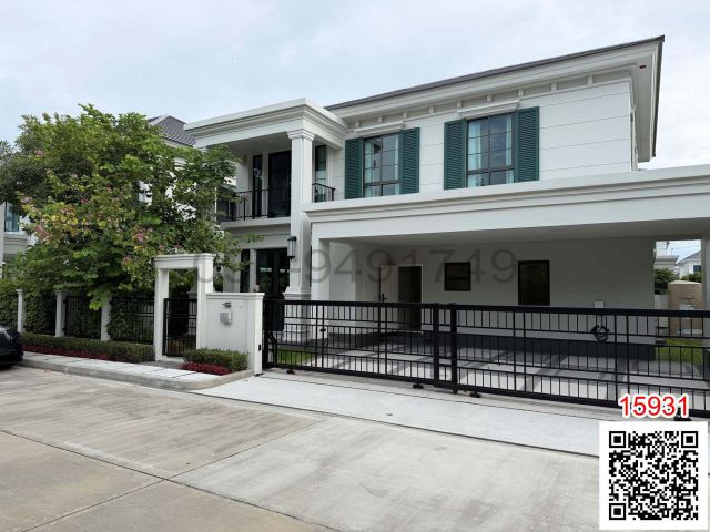 ขาย บ้านเดี่ยว 2 ชั้น เศรษฐสิริ บางนา กม.10(แสนสิริ) บ้านใกล้คลับเฮ้าส์ พร้อมเข้าอยู่