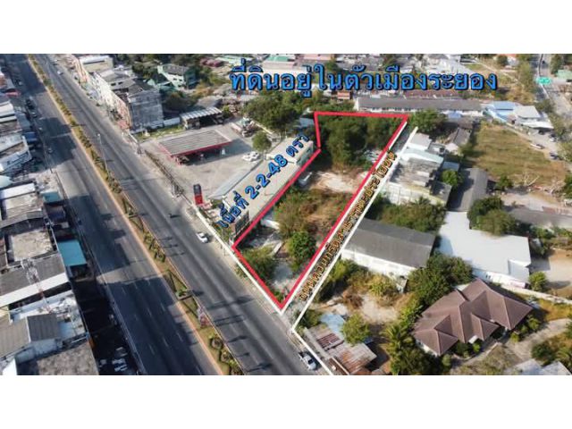 ขายที่ดินเปล่าติดถนนสุขุมวิทระยอง