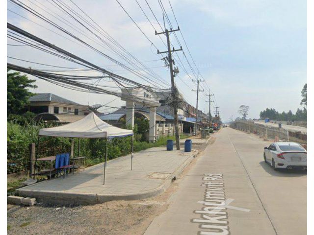 ขายที่ดินบางเสร่ทำเลดี 144 ตรว. ถมแล้วติดถนนเส้นสุขุมวิท3 ใกล้ตลาดปลาบางเสร่2กม. อ.สัตหีบ จ.ชลบุรี