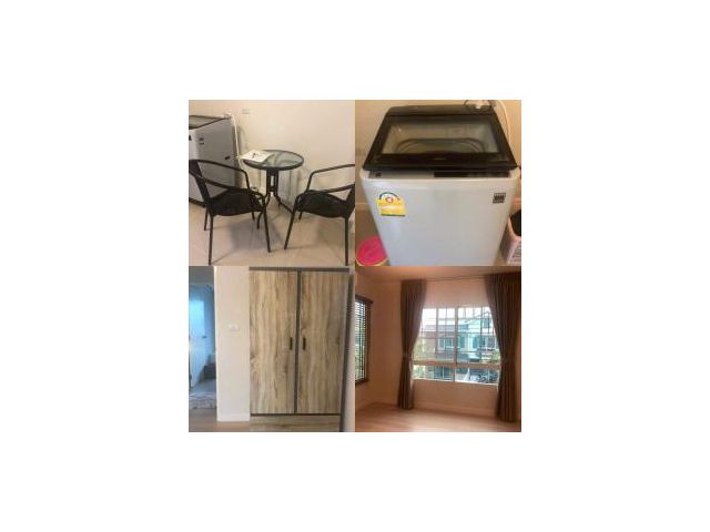 ขาย ทาวน์โฮม 2 ชั้น วิลลาจจิโอ บางนา ขนาด 2 ห้องนอน  มีสวนหลังบ้าน