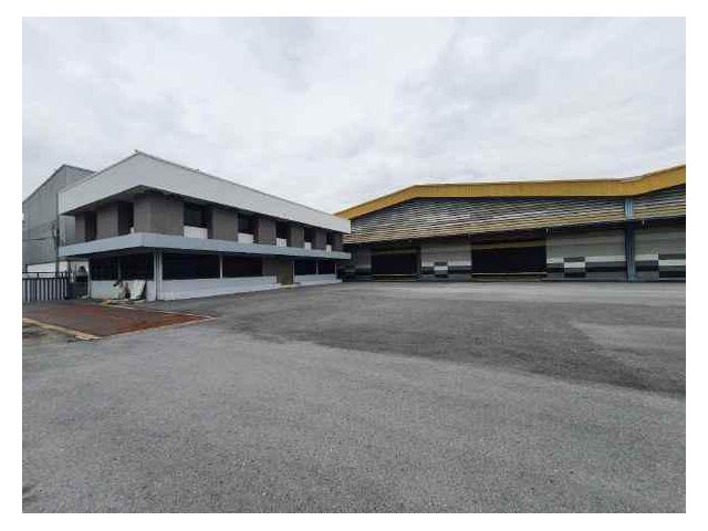F297 ให้เช่าโกดัง โรงงาน พร้อมสำนักงาน ปู่เจ้าสมิงพราย สำโรงใต้ เนื้อที่รวม 10,500 ตร.ม. พื้นที่สีม่วง ขอใบ รง.4 ได้