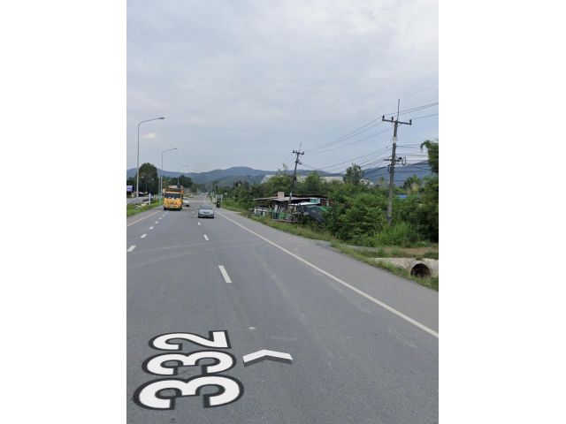 ขายที่ดินแปลงสวย 7 ไร่ ต.บางเสร่ อ.สัตหีบ จ.ชลบุรี ติดถนน 2 ด้านติดทางหลวงชนบทเส้น 332