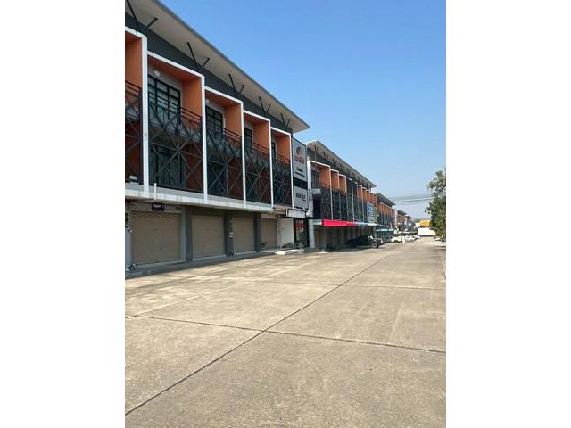 ให้เช่าอาคารพาณิชย์ โฮมออฟฟิศ 2 คูหา ใกล้แยกมาบข่า นิคมพัฒนา ระยอ