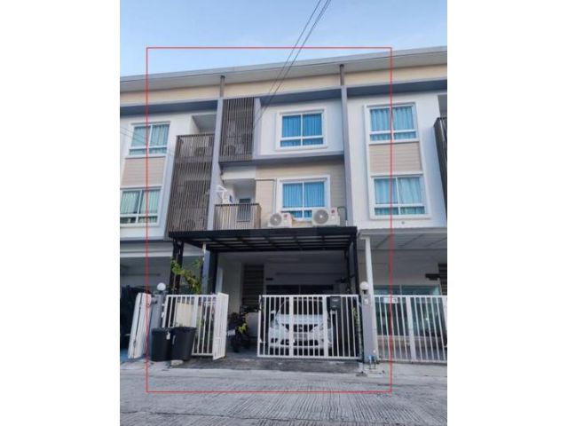 ให้เช่าทาวน์โฮม 3 ชั้น The Rich Biz Home สุขุมวิท 105