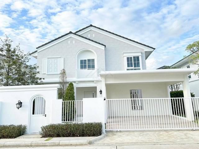 ให้เช่าบ้านเดี่ยว 2 ชั้น 67 ตร.วา ชัยพฤกษ์ บางนา กม.15 เฟอร์พร้อม