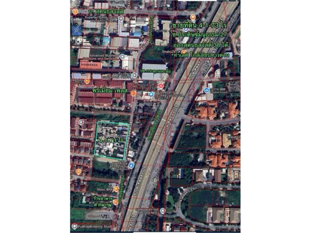 R68-044ขายที่ดิน 4-1-73 ไร่ ซอยประดิษฐ์มนูธรรม 27 เชื่อมออกซอยสุคนธสวัสดิ์ 38 ได้ ที่ดินอยู่ในทำเลที่ดี เยื้องโรงพยาบาลข้อและกระดูก ที่ดินถมแล้ว ใกล้ถนน