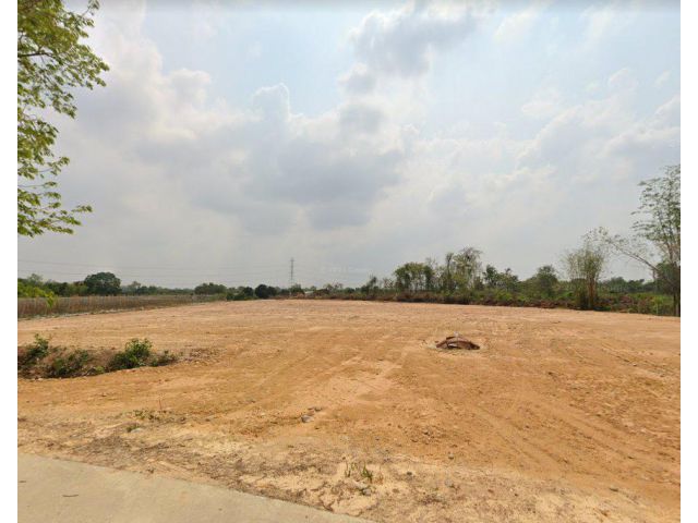 ที่ดินแบ่งขายหัวถนน เริ่มต้น 63 ตรว. เหมาะปลูกบ้านทำสวน ถมแล้ว ติดถ.3025 อ.พนัสนิคม จ.ชลบุรี