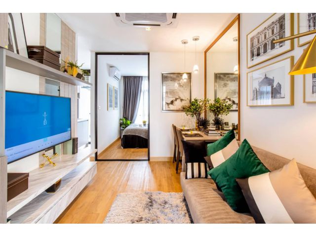 ขายพร้อมผู้เช่าถูกมาก!! คอนโด Magnix รามอินทรา 21 เฟอร์ครบ ใกล้รถไฟฟ้าสายสีชมพู Yield  ประมาณ 6% ต่อปี