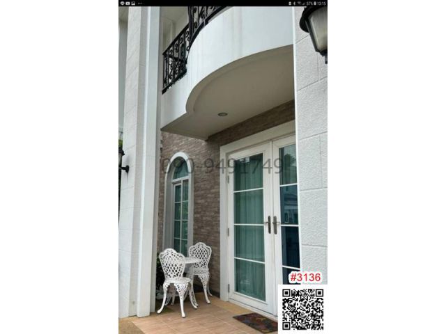 เช่า บ้านเดี่ยว 2 ชั้น CASA GRAND อ่อนนุช-วงแหวน พร้อมอยู่ ใกล้ Airport Rail Link บ้านทับช้าง