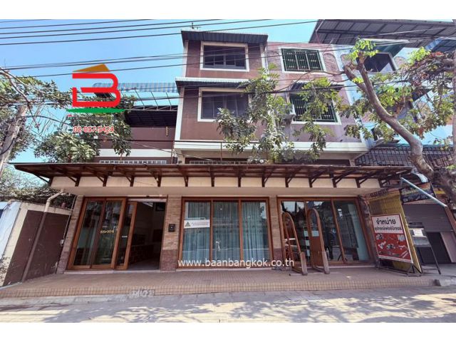 อาคารพาณิชย์ ถนนเฉลิมพงษ์ (ใกล้ตลาดวงศกร) เนื้อที่ 50 ตรว. แขวงสายไหม เขตสายไหม