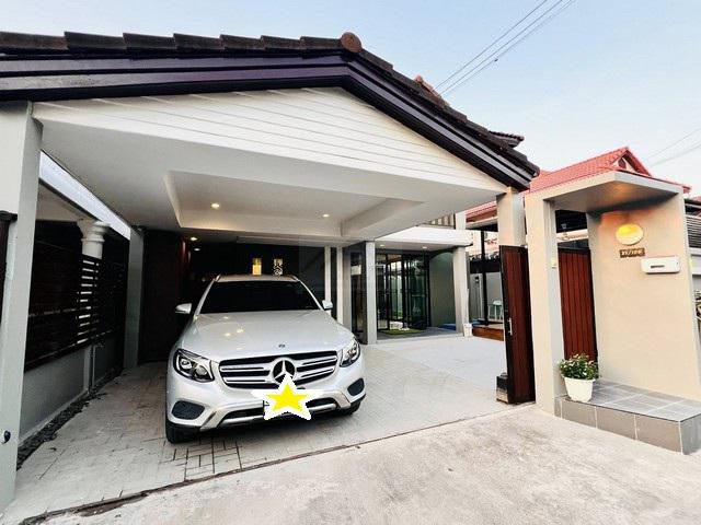 ขายบ้านเดี่ยว สไตล์รีสอร์ต ริมน้ำ 70 ตรว.ม.มณียา เลียบด่วนรามอินท