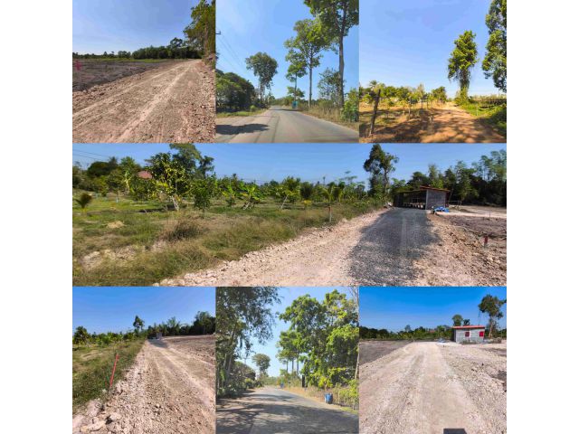 ขายที่ดินตำบลไม้เค็ด ใกล้ศูนย์ราชการจังหวัดปราจีนบุรี เนื้อที่ 1 งาน ราคา 250,000 บาท ใกล้ถนนลาดยาง