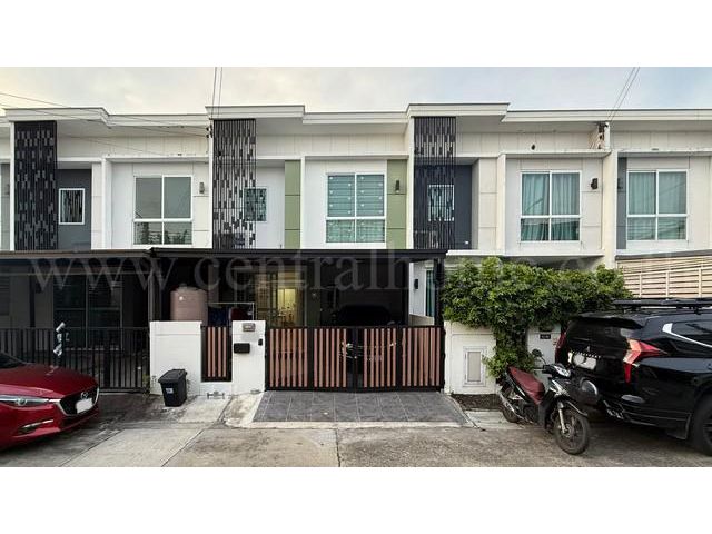 ลดราคา ขายด่วน ทาวน์โฮม บ้านพฤกษา ไพร์ม สถานีรถไฟฟ้าบางพลู