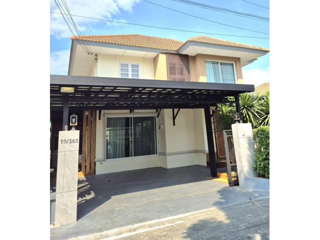 ขายบ้านเดี่ยว 2 ชั้น ลลิล อินเตอร์พาร์ค พระราม 2-เอกชัย หลังมุม ตกแต่งใหม่ทั้งหลัง