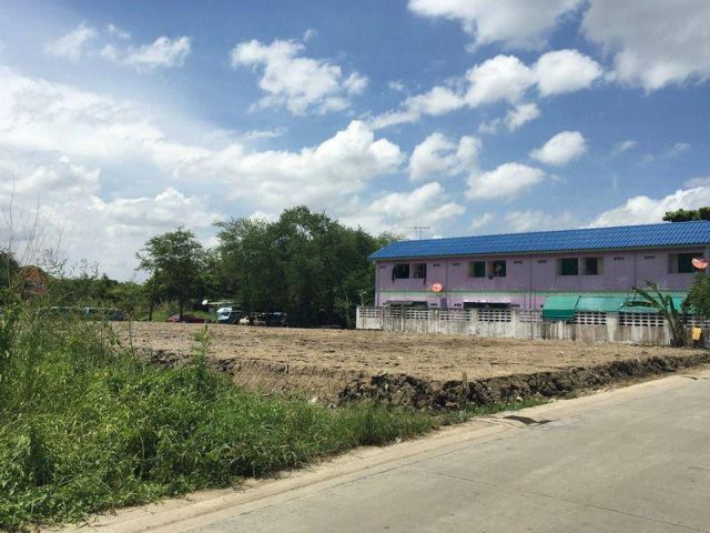 PK964ขายที่ดินเปล่าอ่อนนุช 66 เนื้อที่ 366 ตรว. ใกล้รถไฟฟ้าศรีนุช 1.3 กม. 45,000 ต่อวา