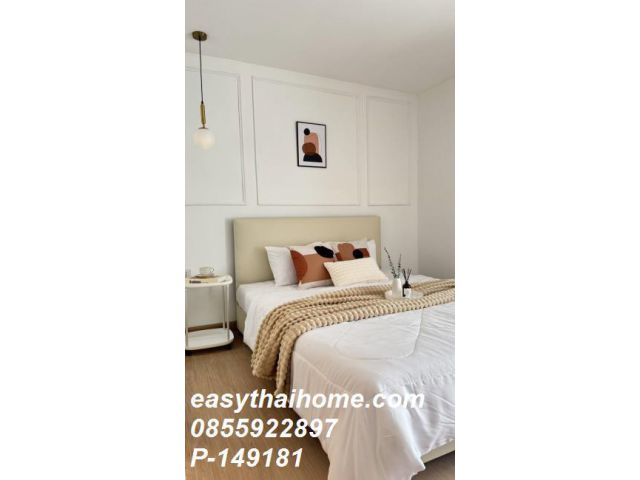 P-149181 สวยหรู! 1 นอน 33 ตร.ม. ใกล้ MRT รัชดาฯ เพียง 5 นาที! 1.59M Line Id: @easythaihome 085-592-2897