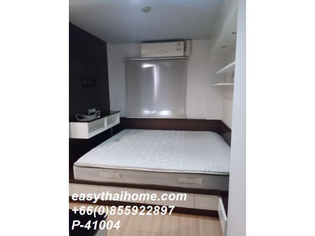 P-41004 สวยพร้อมอยู่! ห้องสตูดิโอ 29 ตร.ม. ใกล้ MRT สุทธิสาร! เพียง 11,000 บาท Line Id @easythaihome 085-592-2897