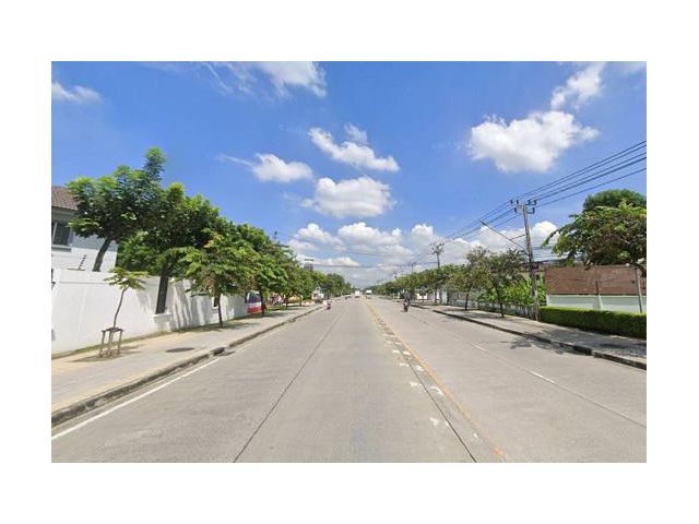 ขายที่ดินเปล่าถมแล้วติดถนนสุขาภิบาล 2 เชปสวยหน้ากว้าง