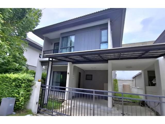 ให้เช่า บ้านเดี่ยว2ชั้น 52ตรว.สไตล์โมเดิร์น ถนน คู่ขนานมอเตอร์เวย