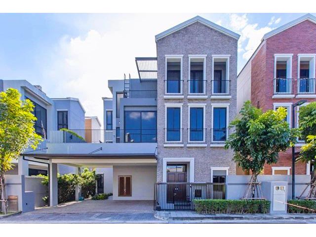 ให้เช่าบ้านเดี่ยวหรู 3 ชั้น 4นอน 100ต รร.นานาชาติกีรพัฒน์ 2.7 กม.