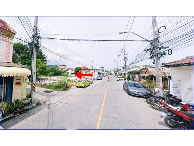 ให้เช่าระยะยาว ที่ดินการค้าติดถนนใหญ่กลางเมืองหัวหิน 298วา ซ.หัวห