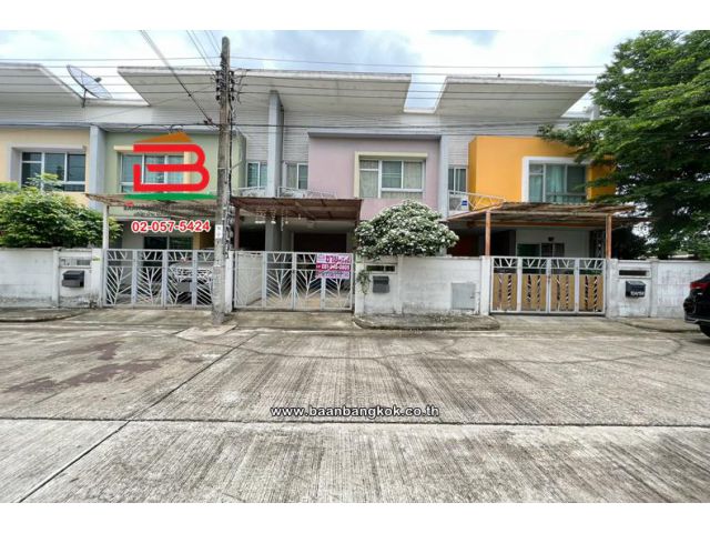 ขาย/เช่า ทาวน์โฮม เนื้อที่ 21.3 ตร.ว. โครงการ ไอ-ดีไซน์ วงแหวน-รามอินทรา : I-DESIGN WONGWAEN-RAMINDRA ซอยเลียบคลองสอง 8
